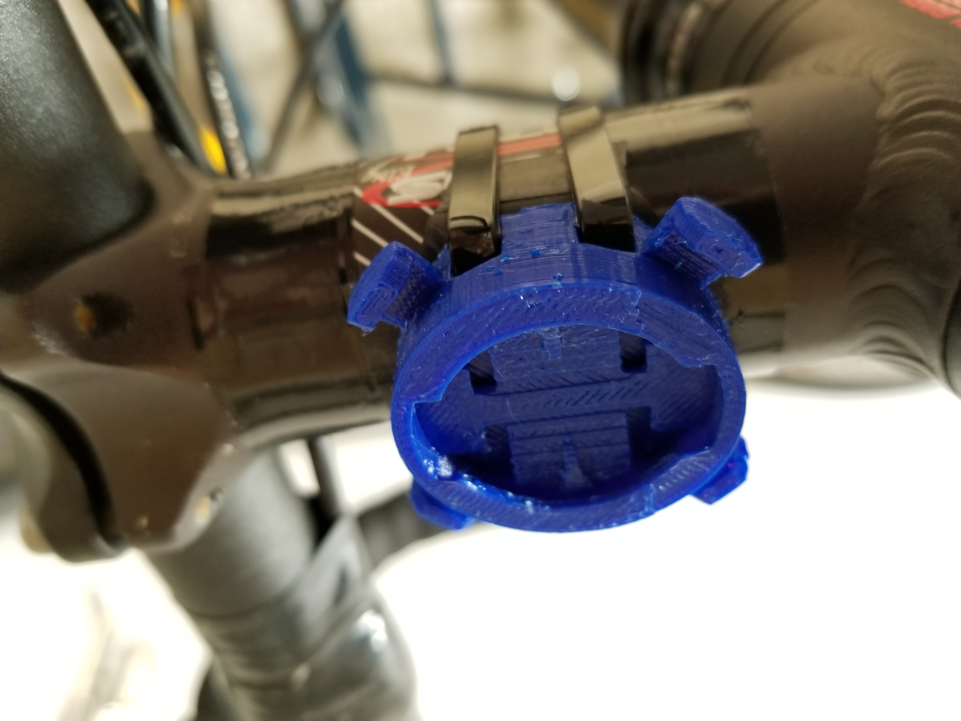 Garmin - Bryton - iGPSport Mount on Stem with Zip Tie Option