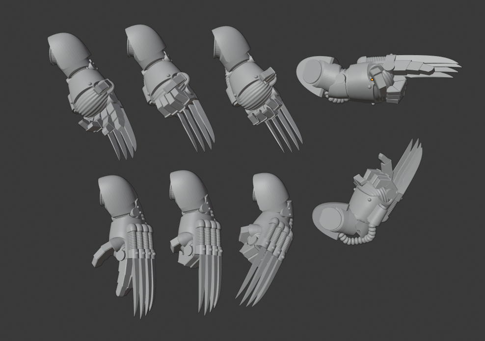 Posable Lighning Claw Ver1