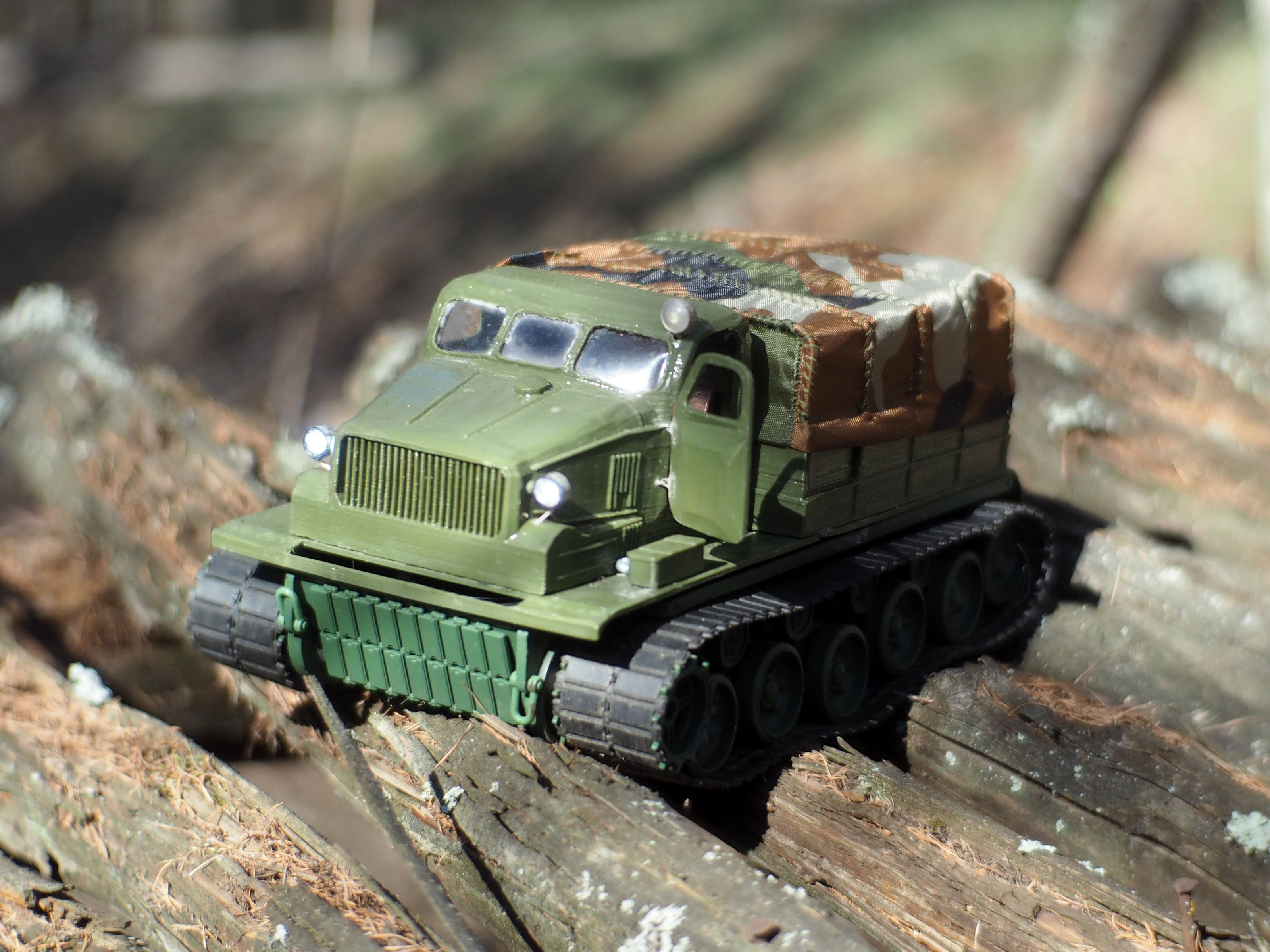 AT-T - soviet artillery tractor
