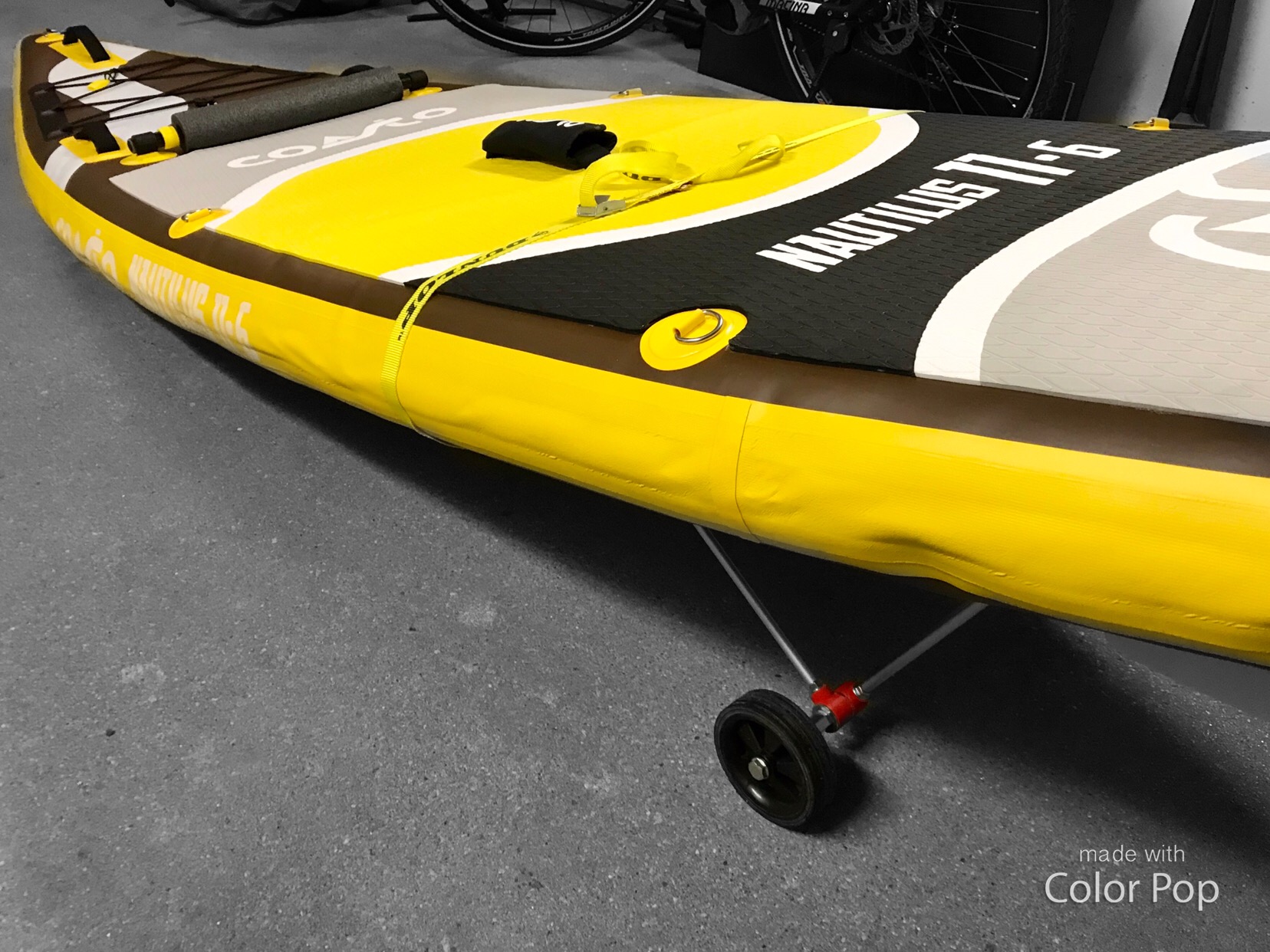 Transporthilfe für SUP, Kajak, Boot