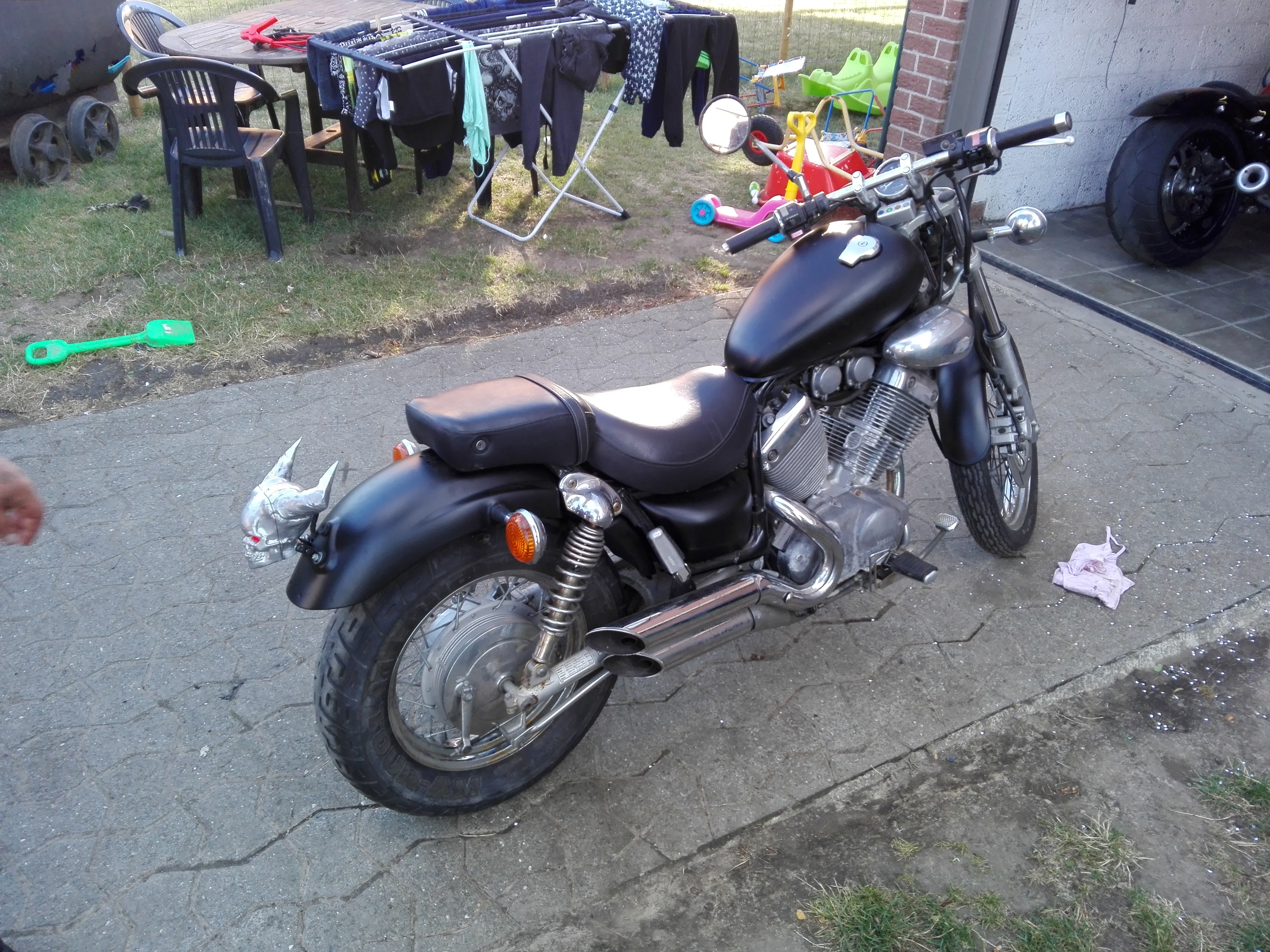 Feux rouge moto