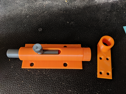 Spring Return Door Lock