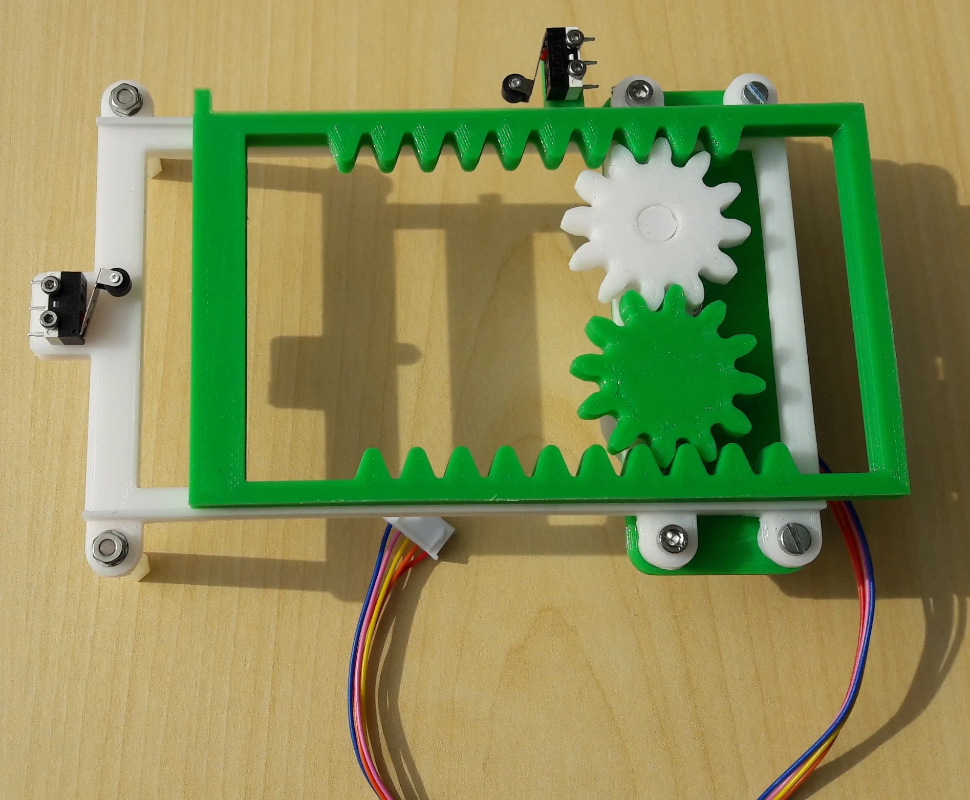 Linear Actuator / sliding mechanism for stepper motor 28BYJ-48