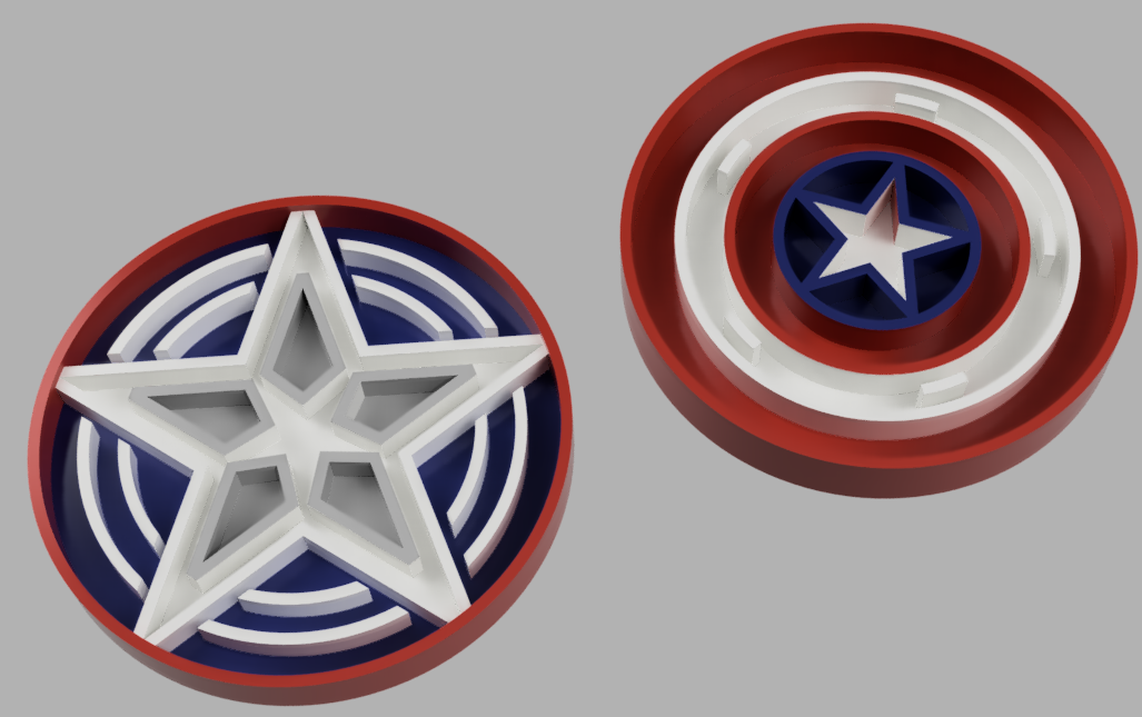 Captain America Coasters