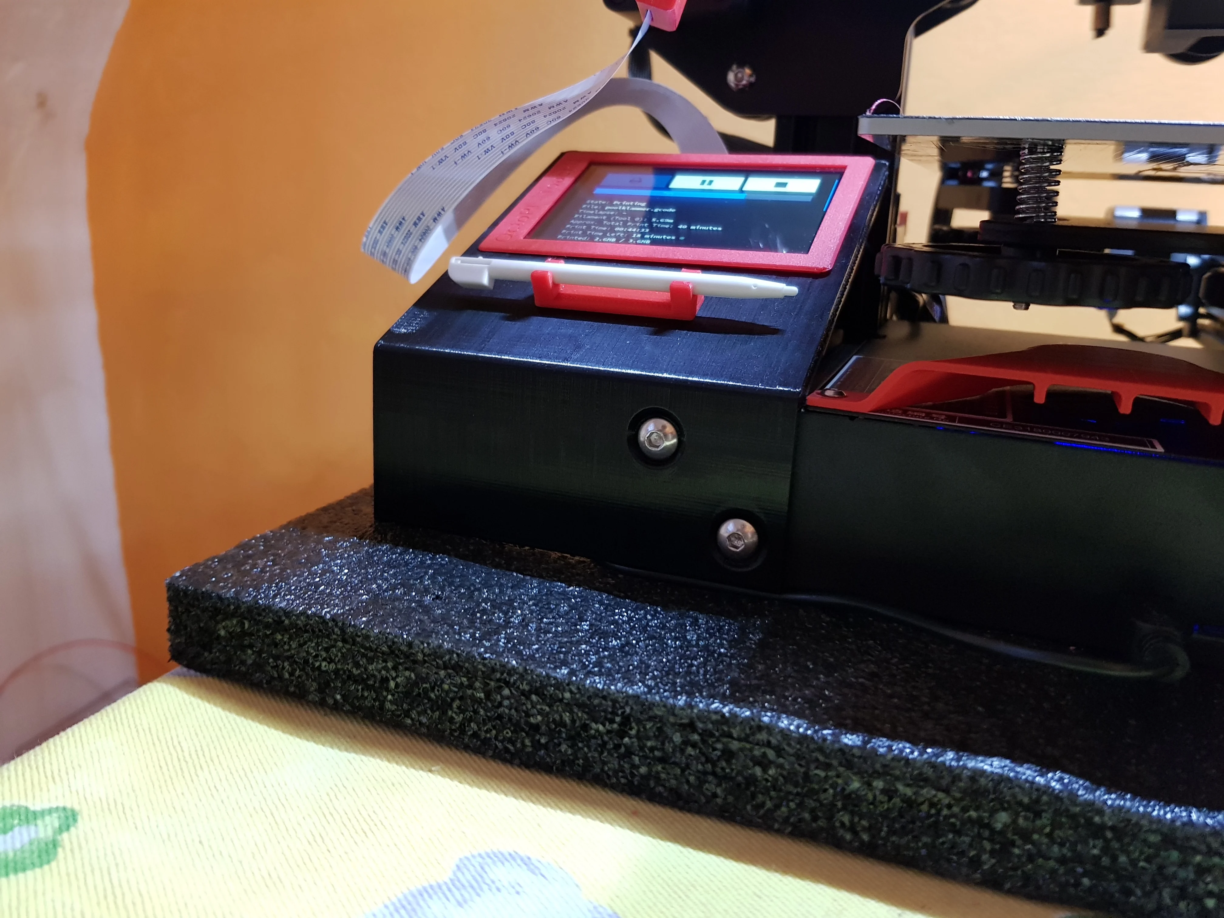Ender 3 Touchscreen Case & Holder for Raspberry Pi