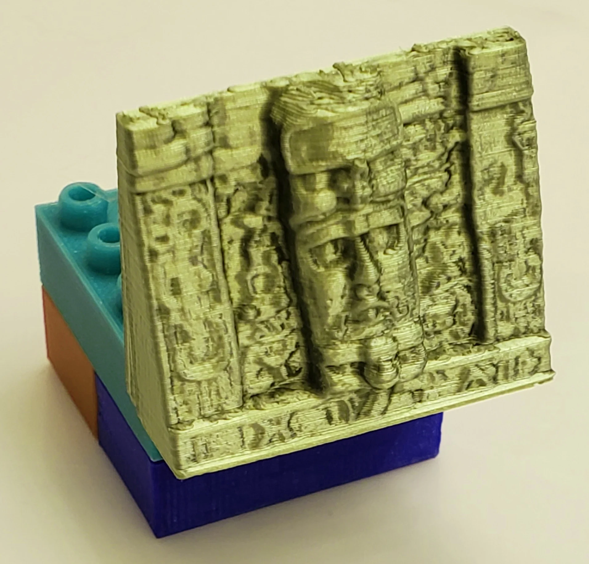 Montini Mayan Mask Left Side (Lego Compatible)
