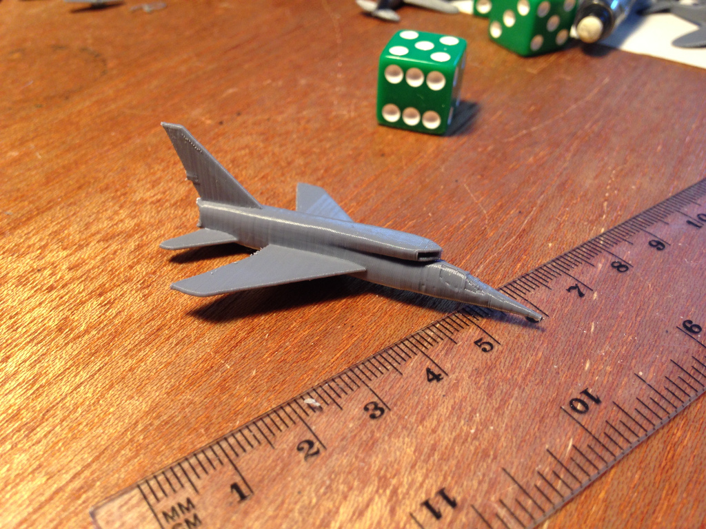 F-107 'Super' Super Saber for microarmor
