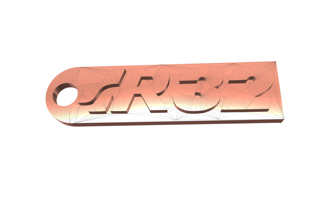 R32 Key Chain