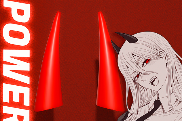 [CHAINSAW MAN] Power horns パワ [チェンソーマン]
