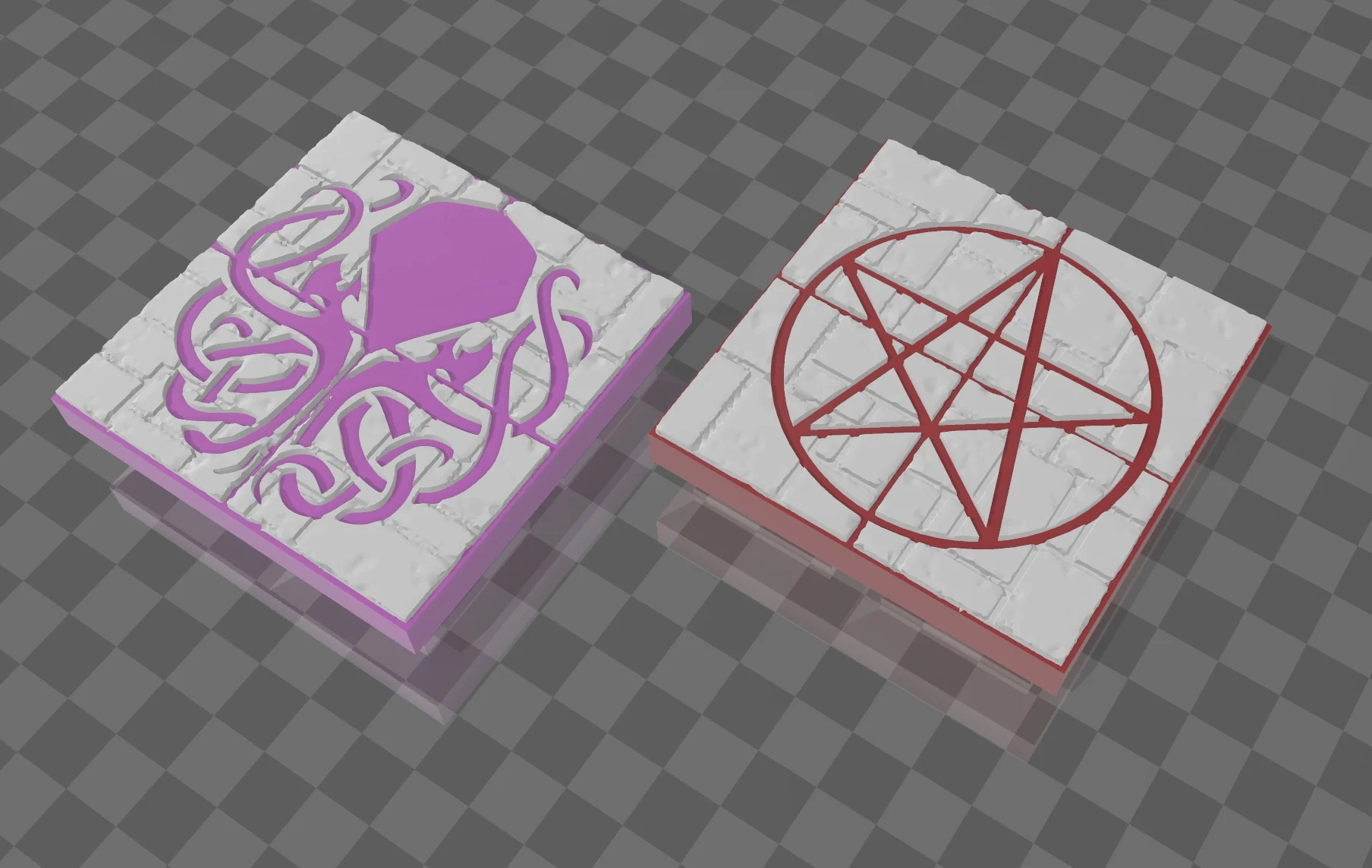 Basic temple Cthulu Summon (Free Blocks compatible)