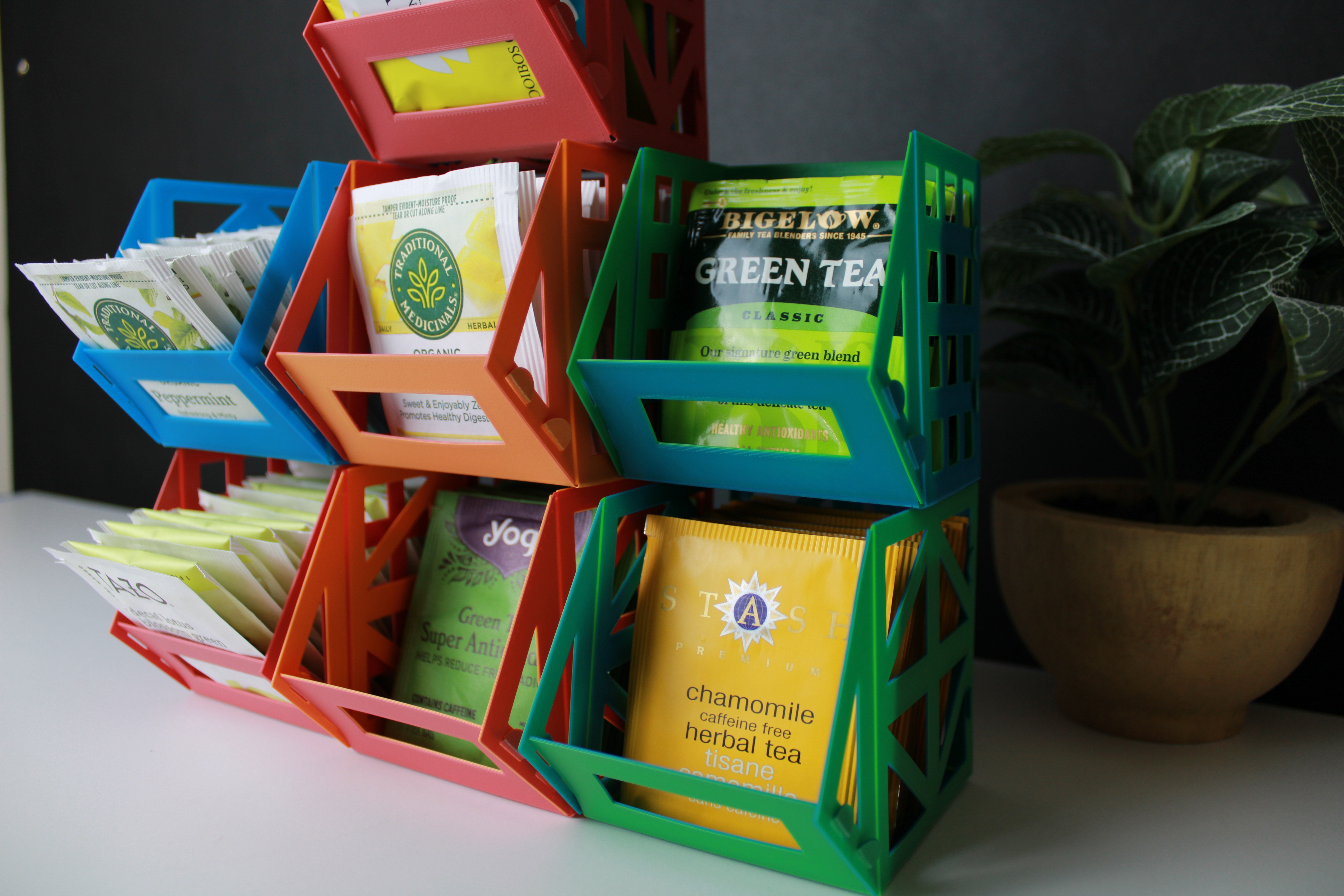 Foldable Tea Baskets (multiple versions)