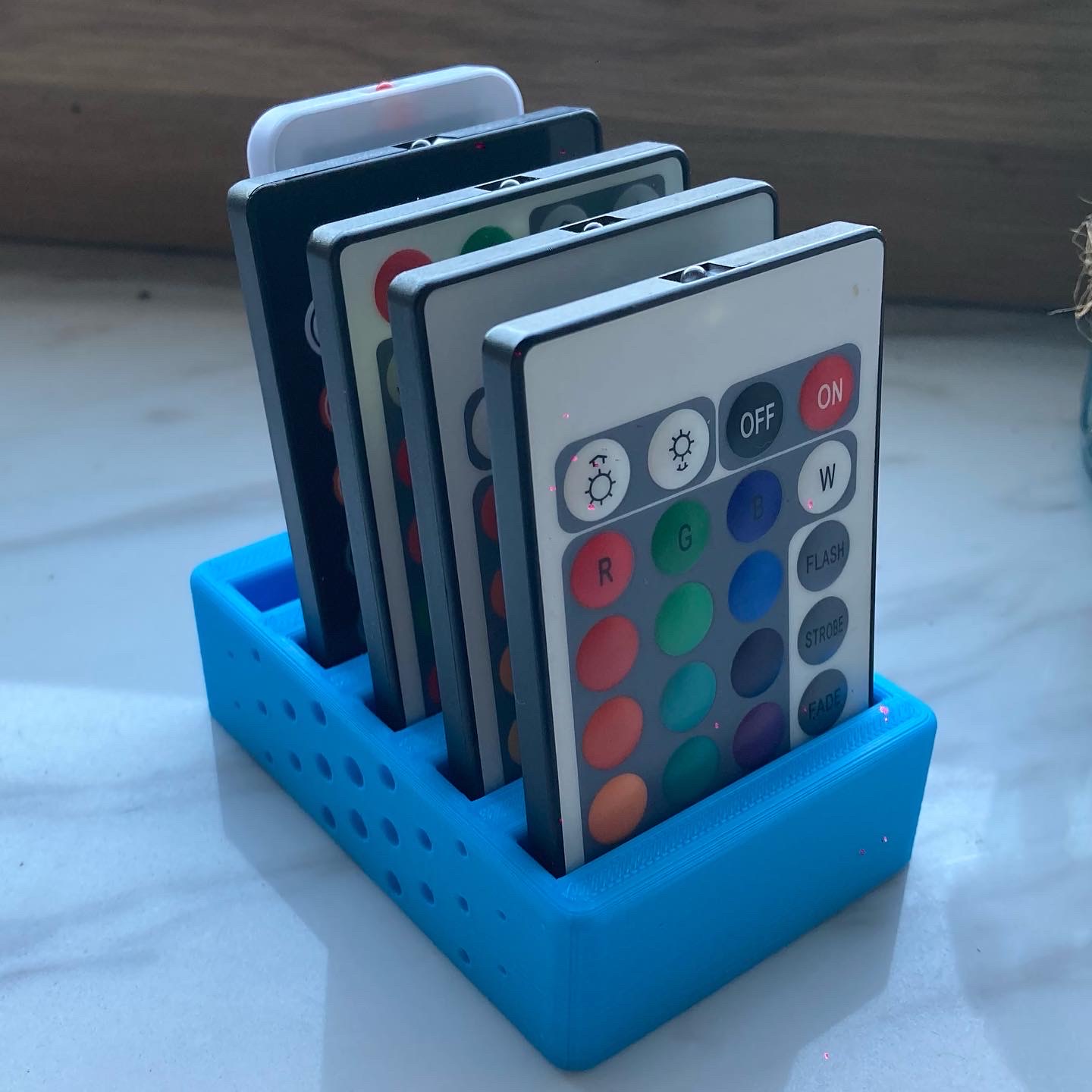 Remote control holder