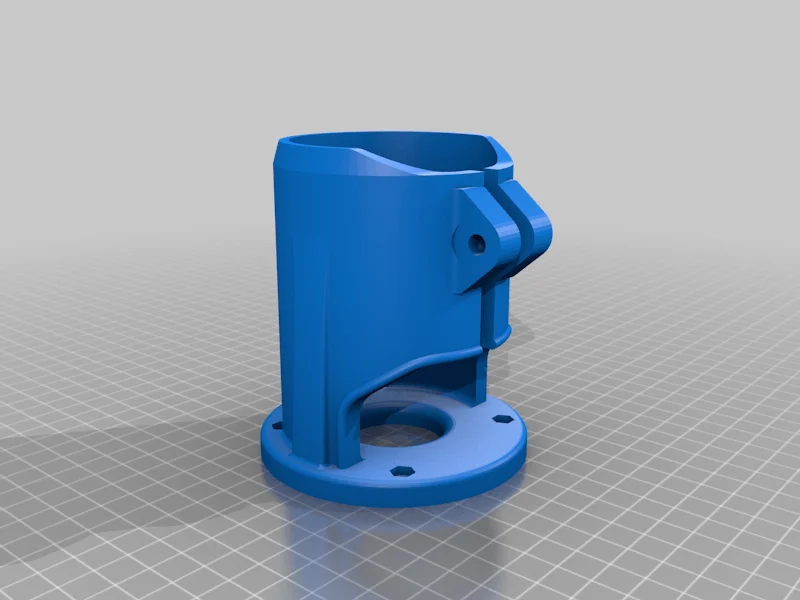Makita hand router base. 65mm ID.