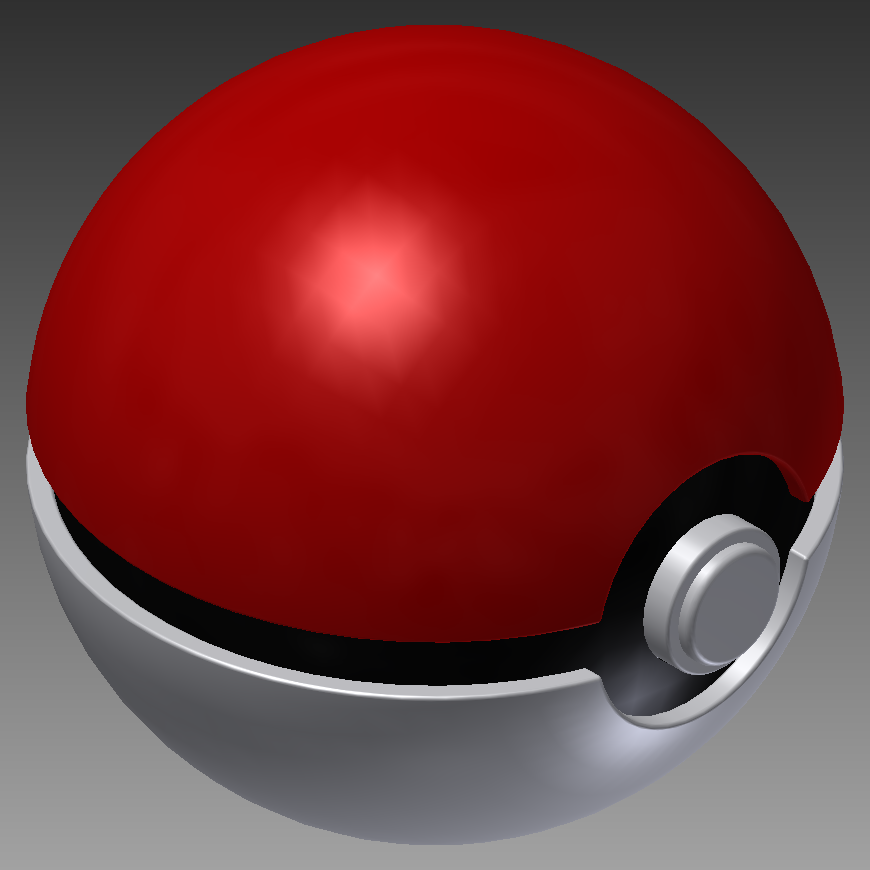 Easy-Print Pokeball