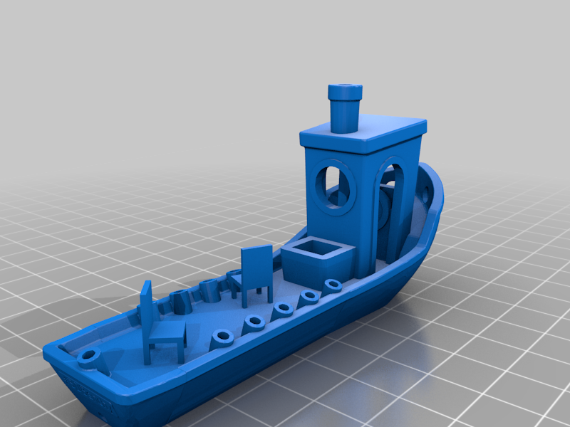 Benchy fishing boat