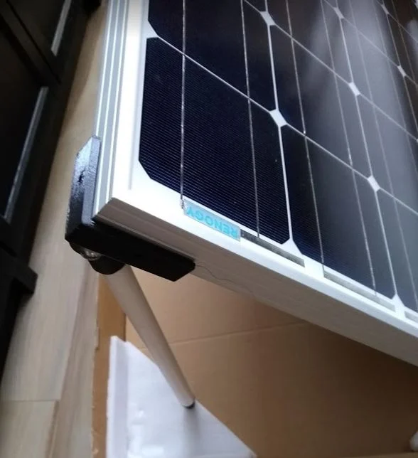 Adjustable Camping Solar Panel Mount