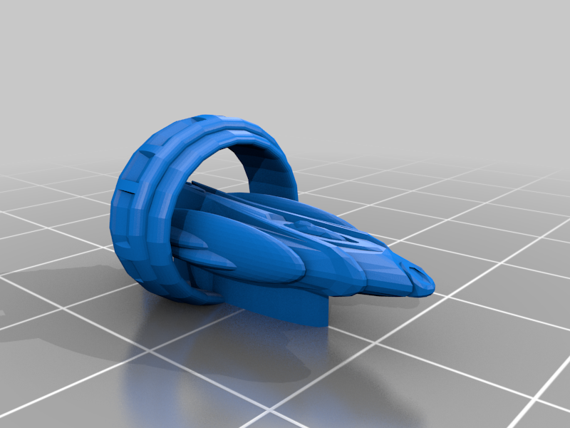 Star Trek Ascendancy Vulcan ship piece/token