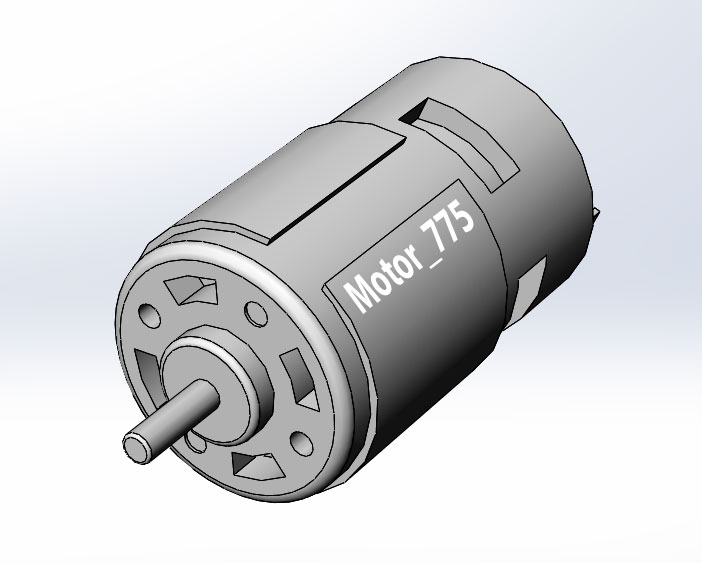Motor 775 simple model