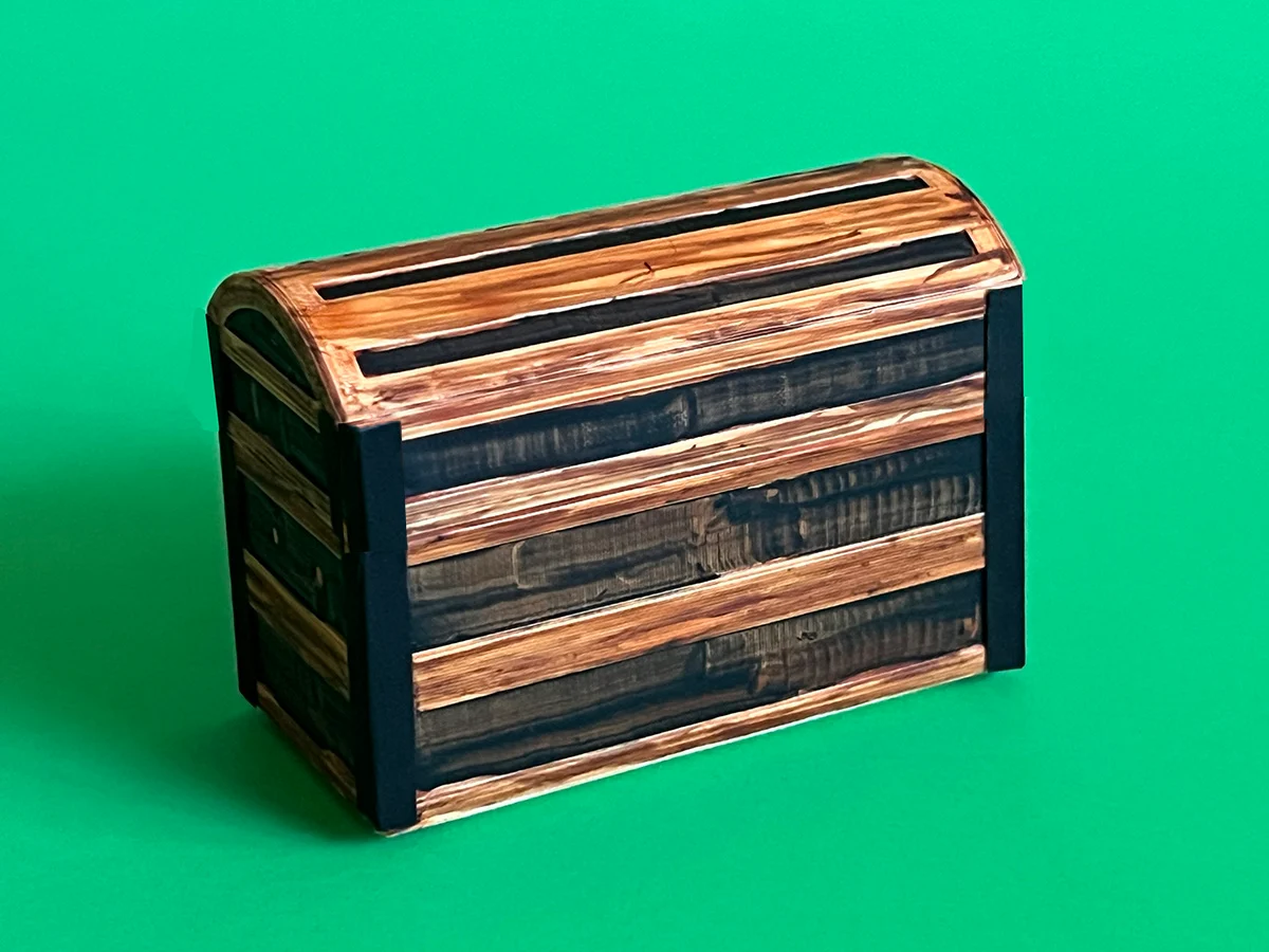 STEAMER TRUNK 1/12th DOLLHOUSE SCALE