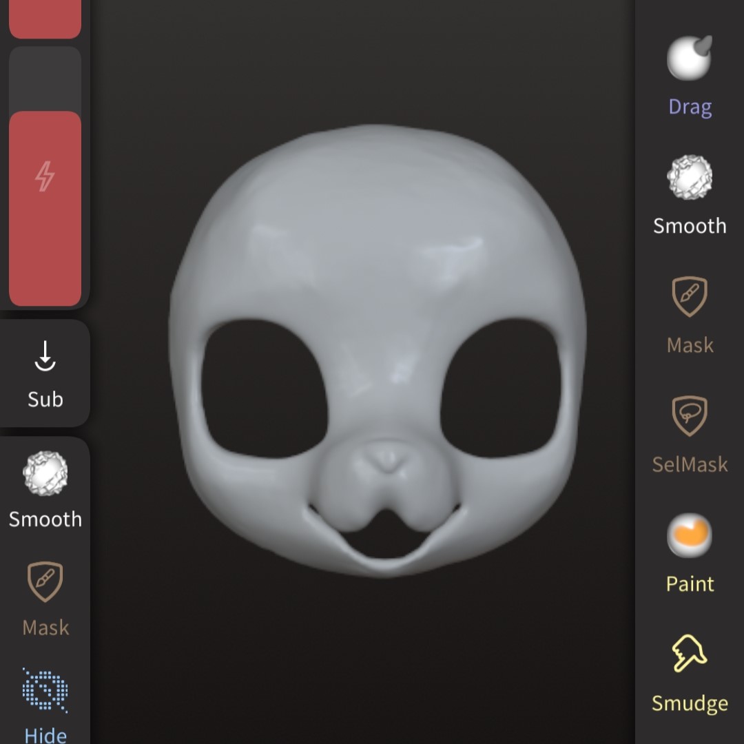 Puppy fursuit head
