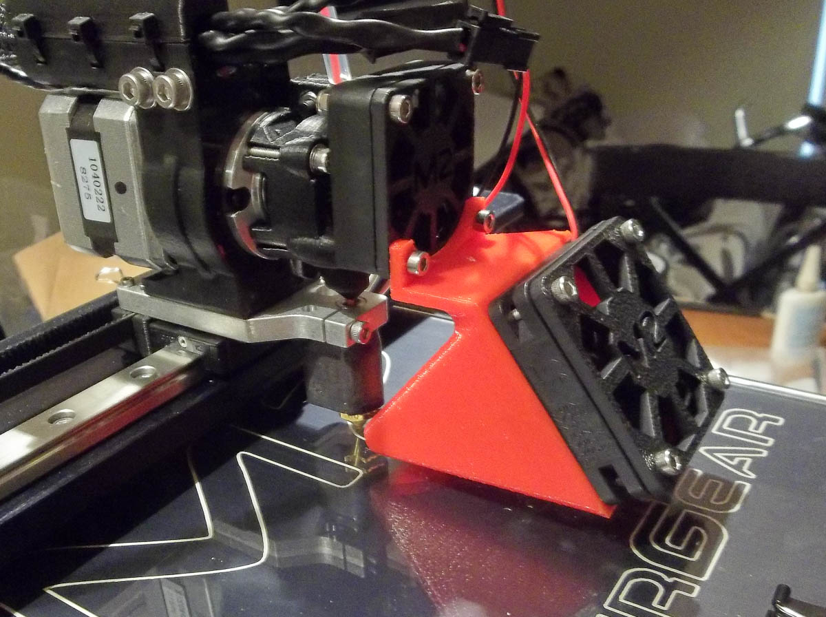 Makergear M2 Single V4 Extruder Fan Shroud