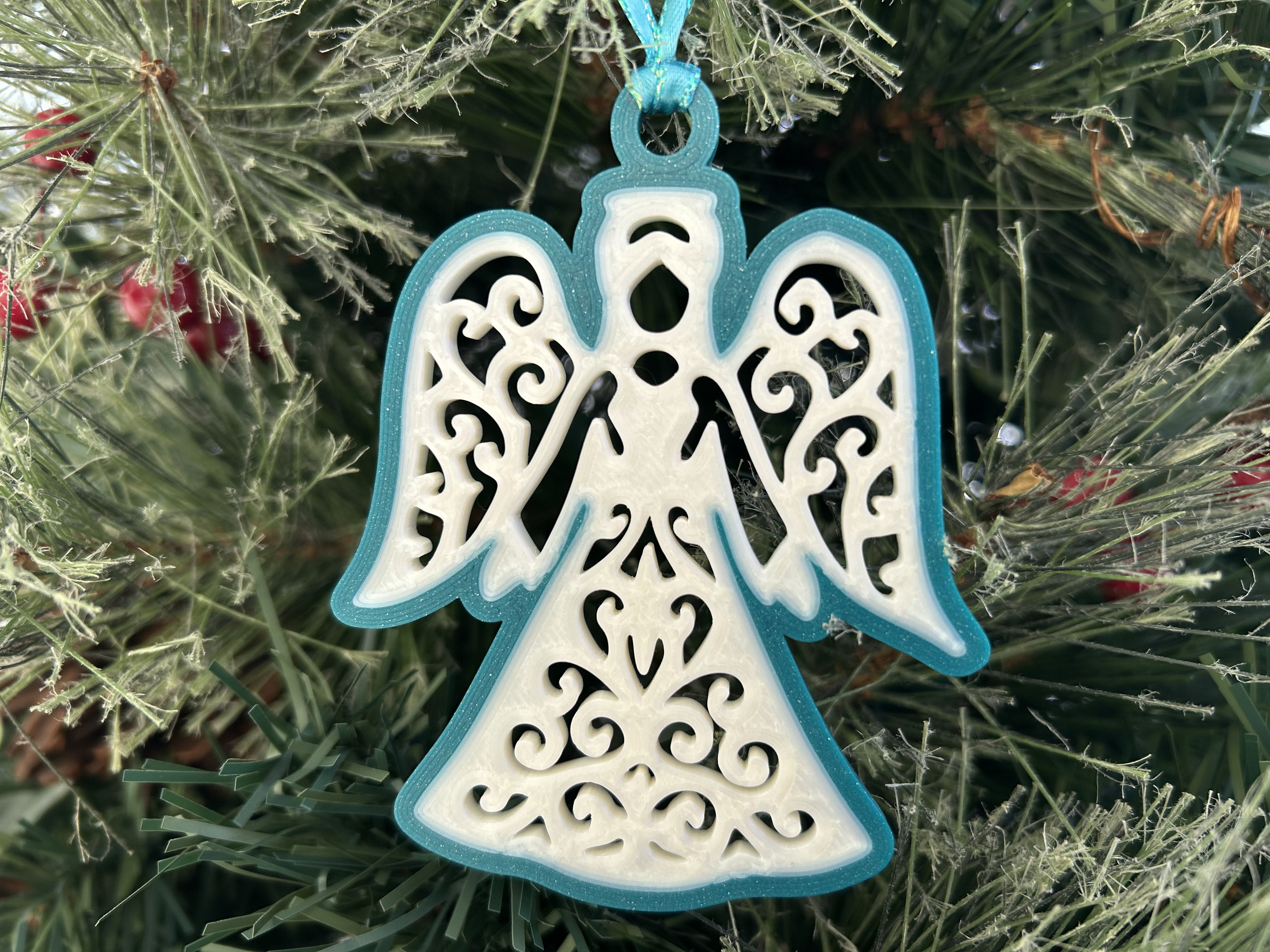 Filigree Angel Ornament