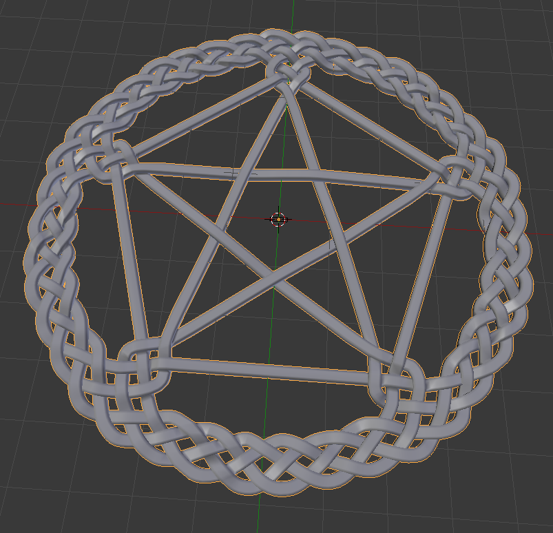 Knotwork Star Decoration