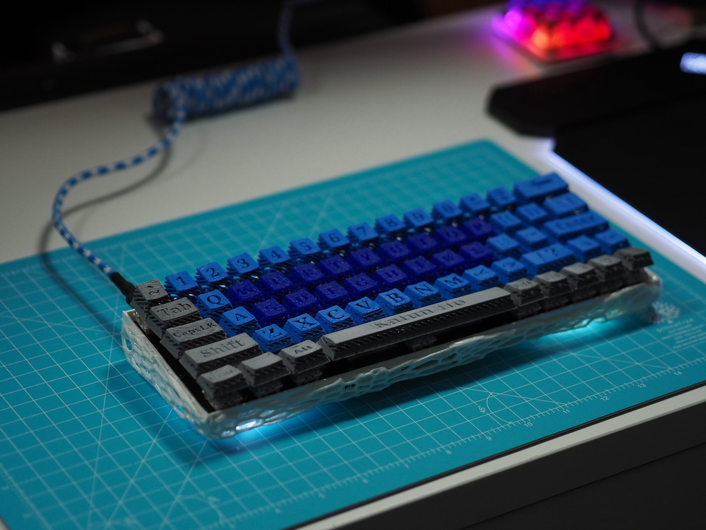 Full Custom Mechanical Keyboard on DZ60 RGB Hot Swappable