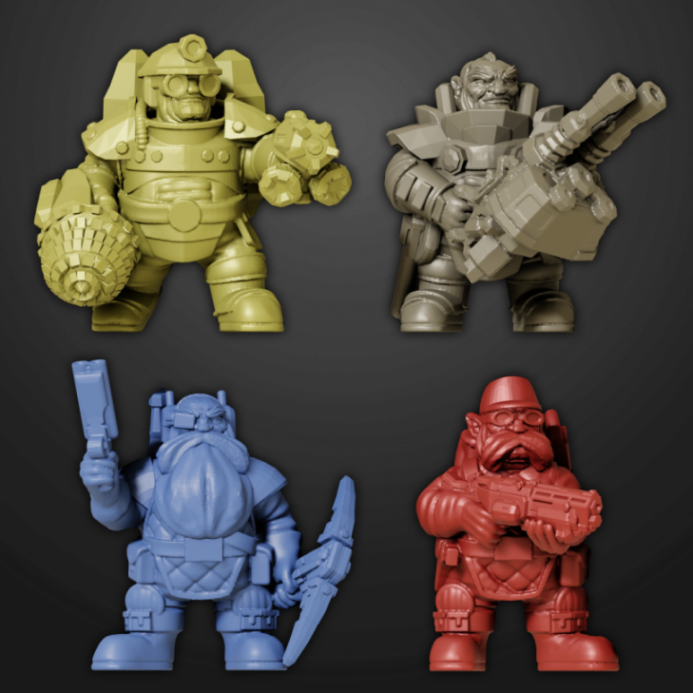 Deep Rock Galactic Dwarves