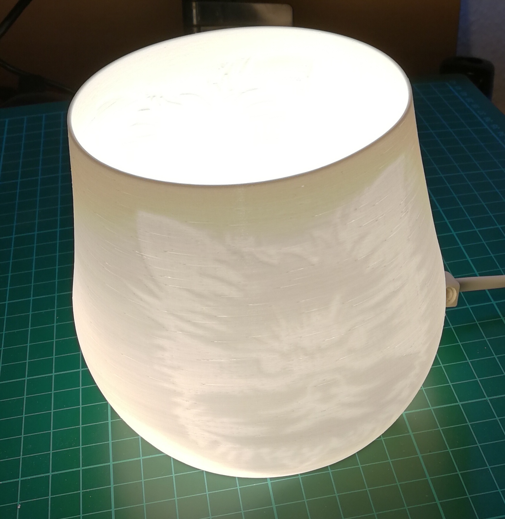 Lamp Shade with embosed Yorkshire Terrier