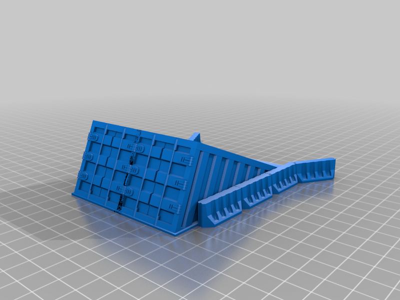 Cargo Container Ramps and Breakovers (Gaslands)