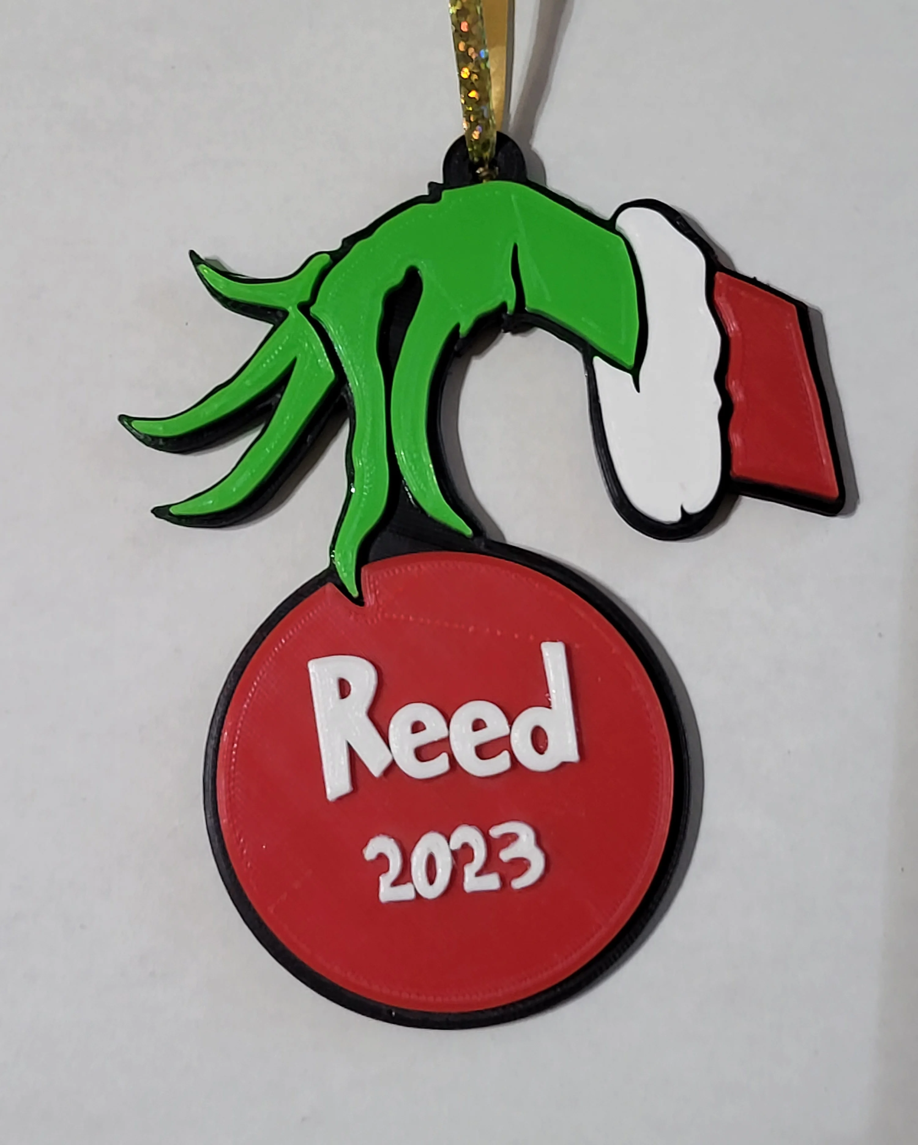 Grinch Guy Multi Color Ornament #1
