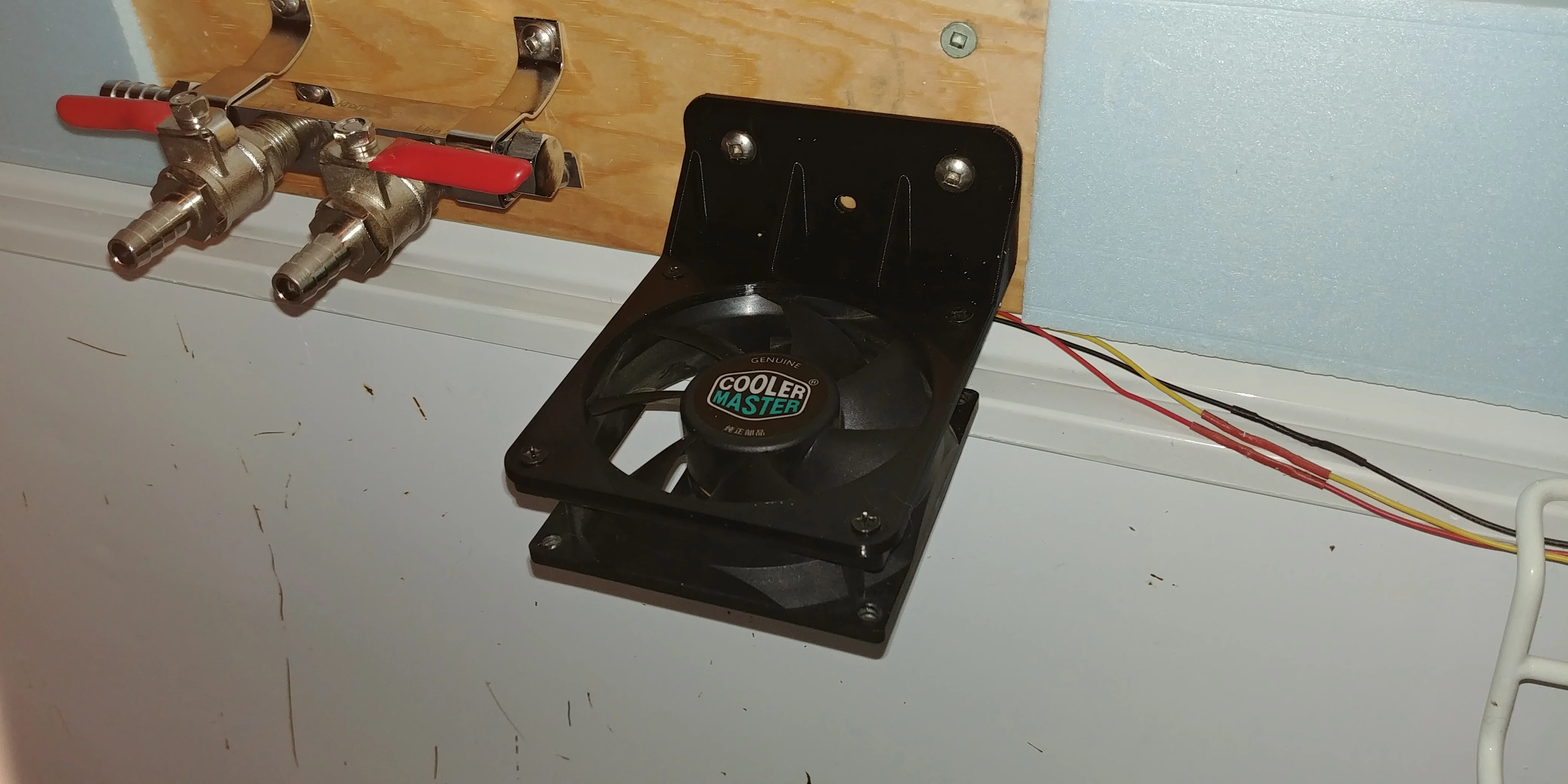 80mm fan bracket