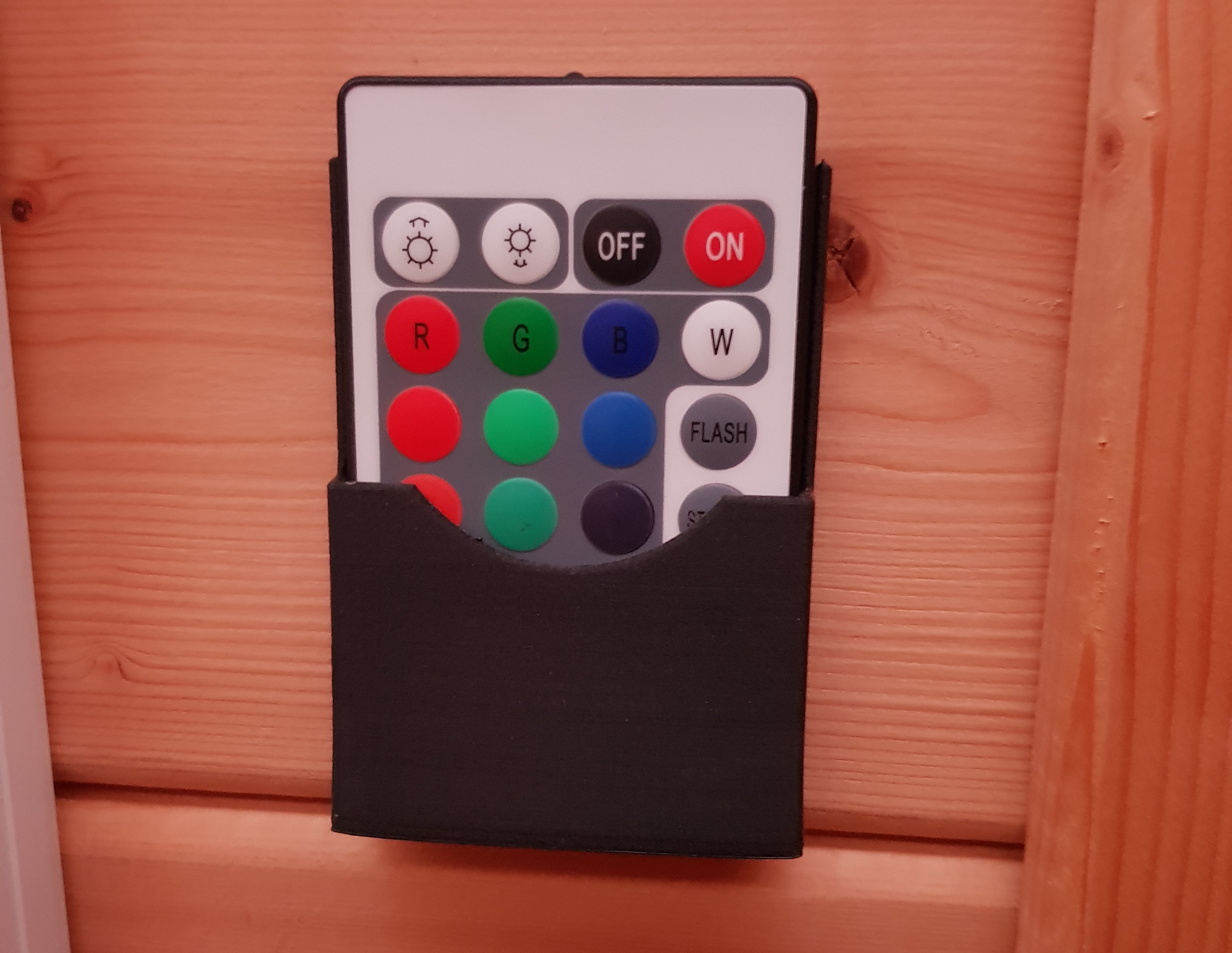 RGB LED Strip - Remote Wall Mount