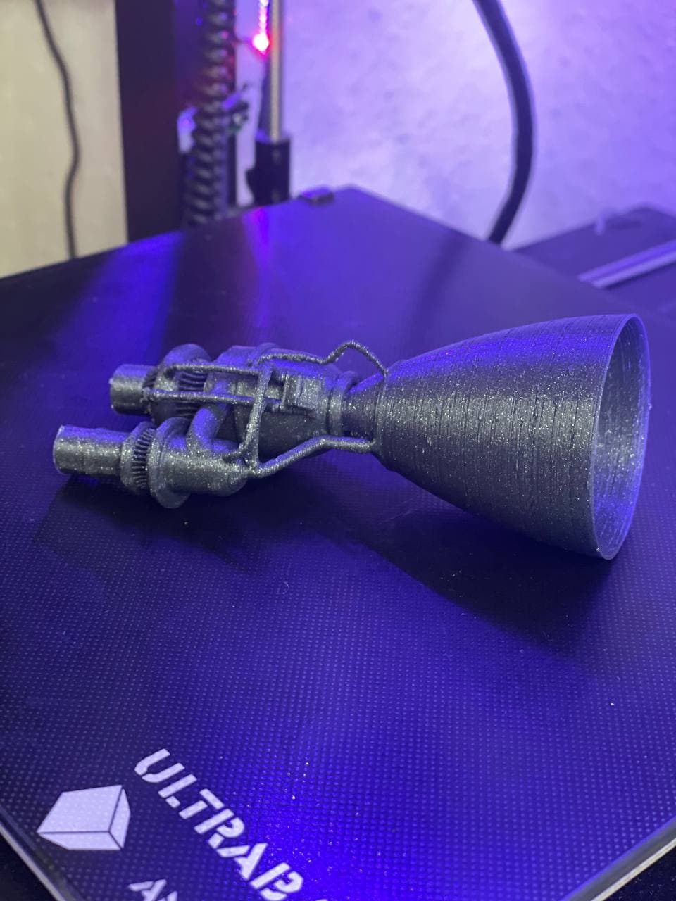 SpaceX Raptor Engine simplified & One-Part Print
