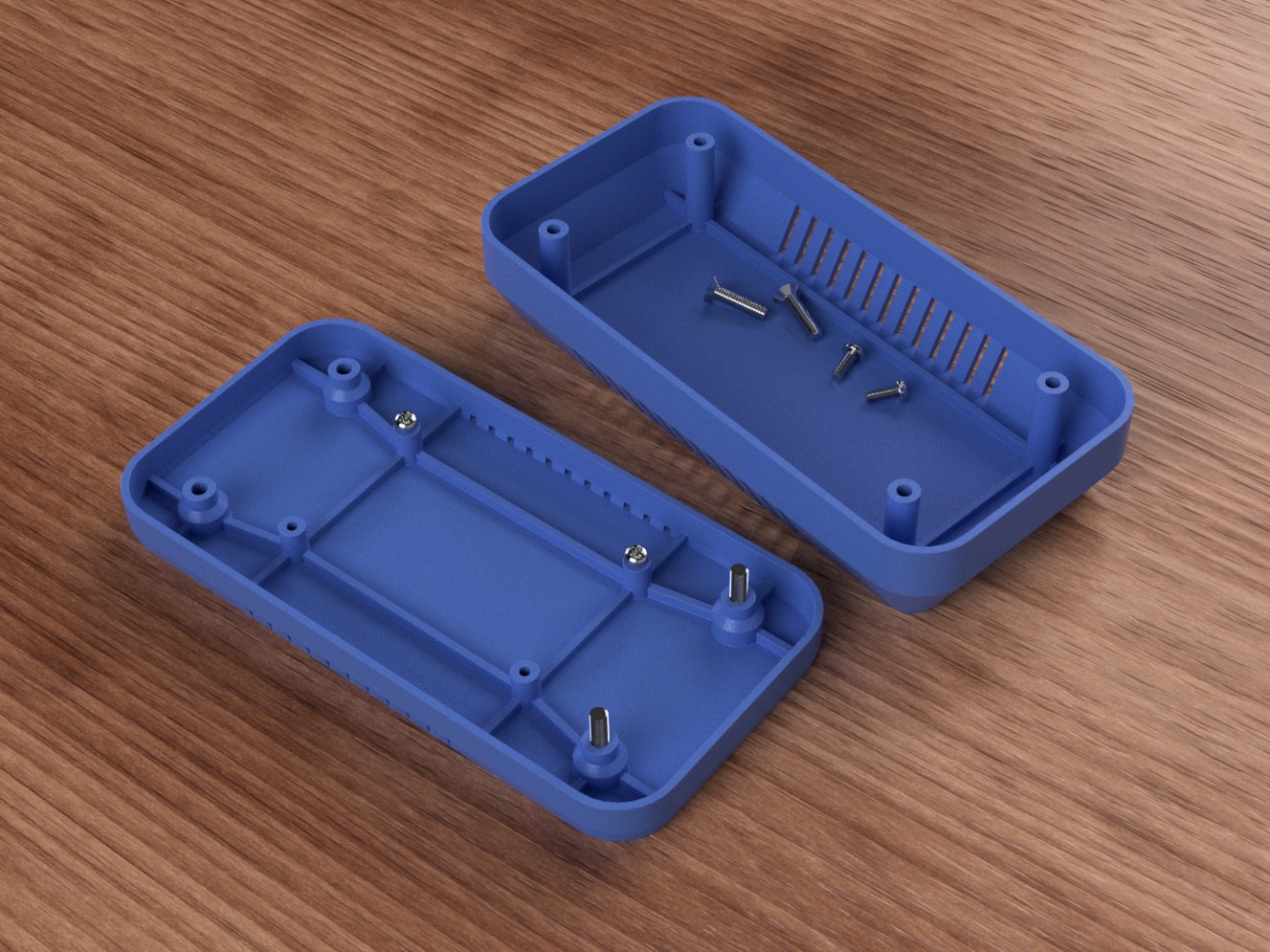 Customizable PCB box Fusion 360