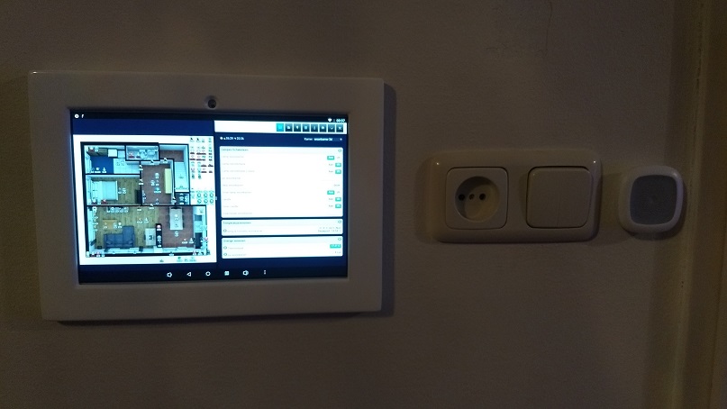 smart home lenovo P10 wall frame