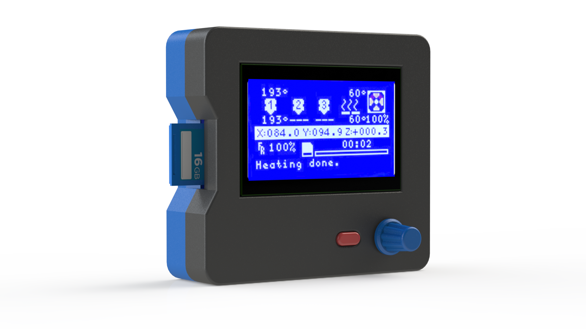 Case for the Graphic LCD screen 128x64 (RepRapWorld)