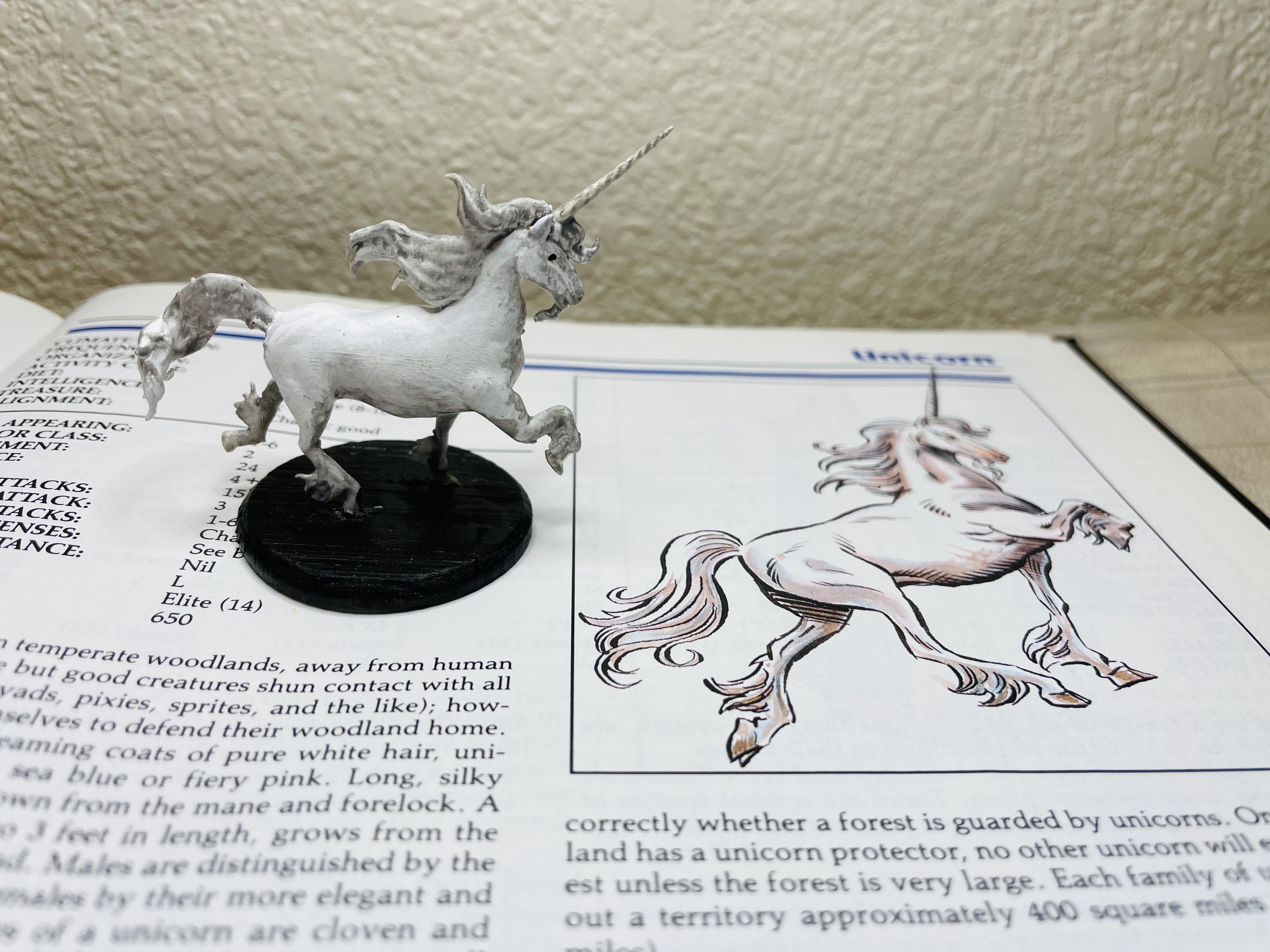 2nd Ed AD&D Unicorn