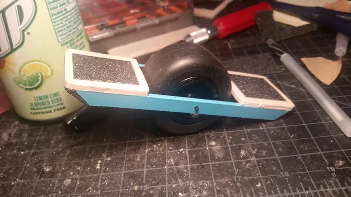 OneWheel miniature model