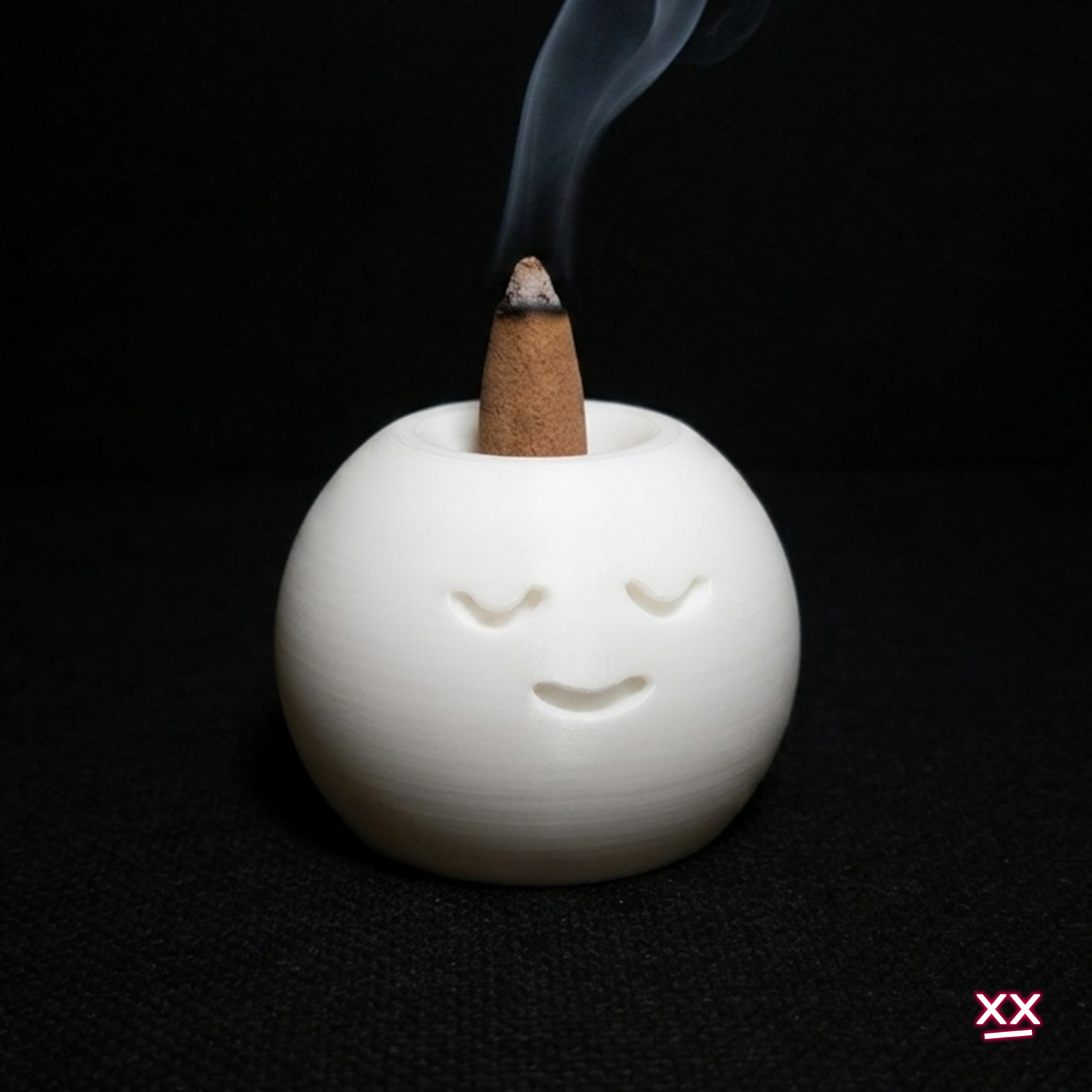 ZenFace – Dual-Function Incense Holder (Stick & Cone)