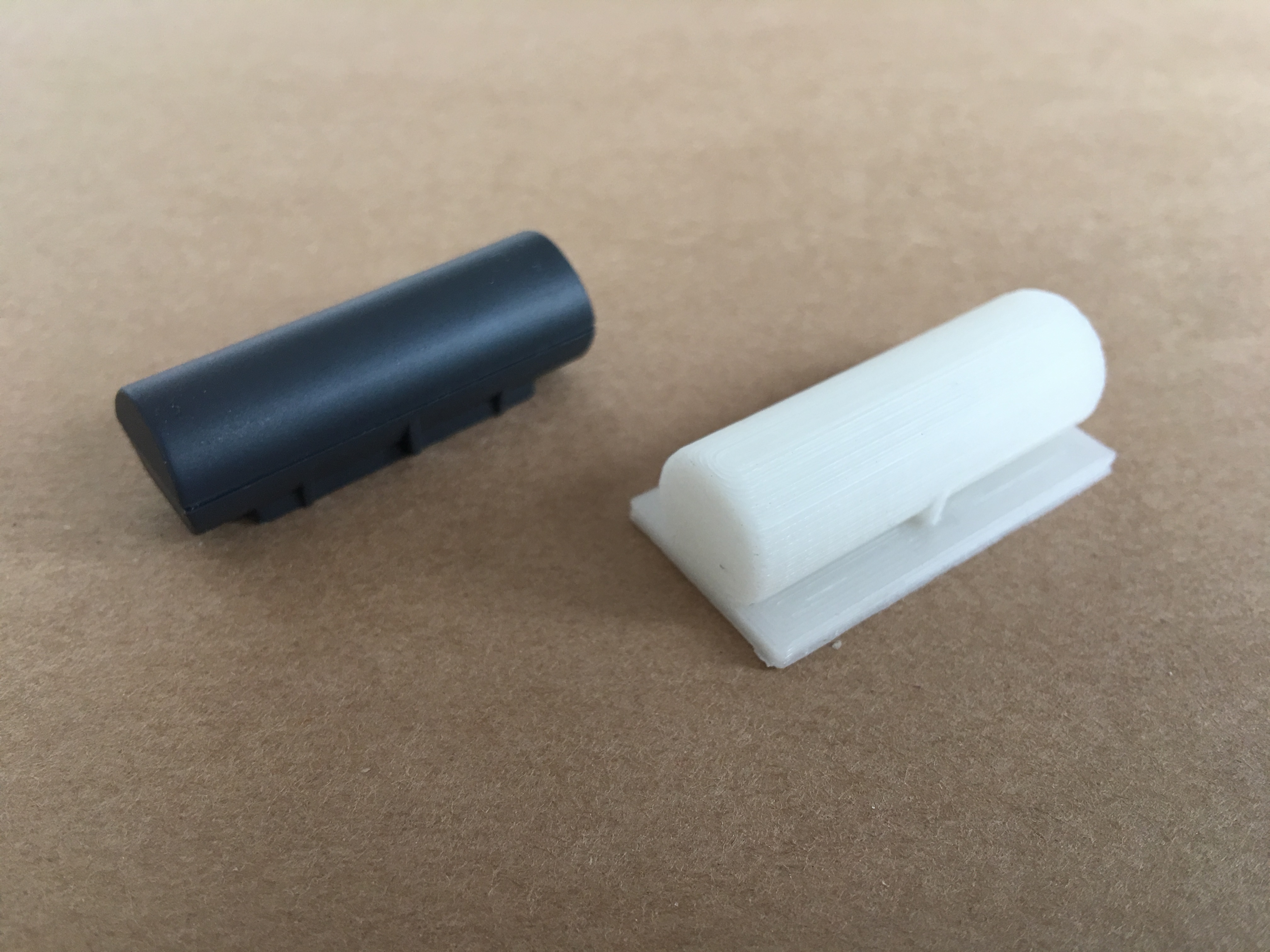 Somfy Remote holder for doublesided adhesive tape