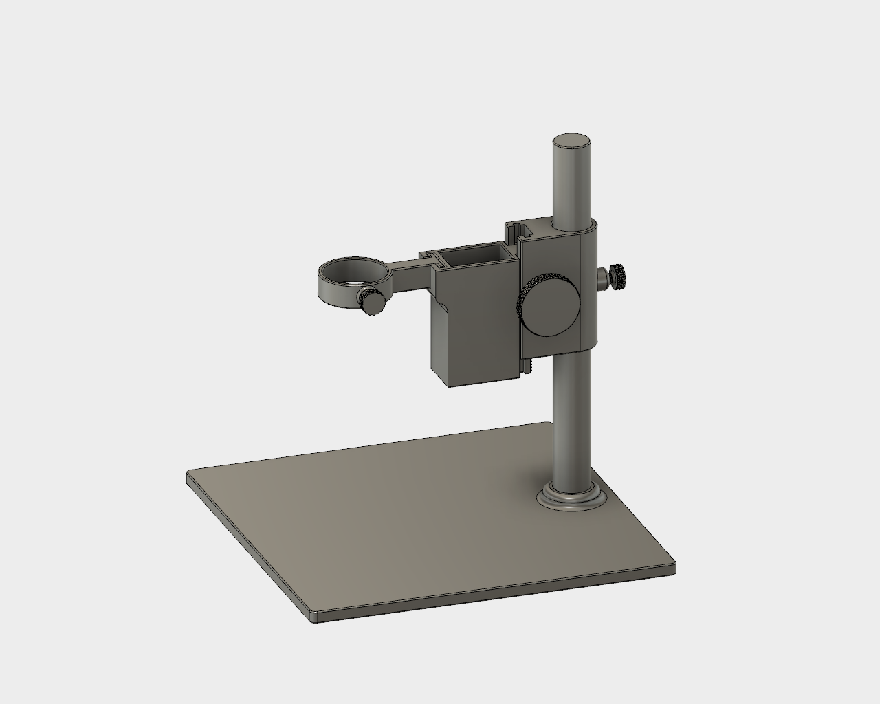 C-Mount Adjustable Microscope Stand