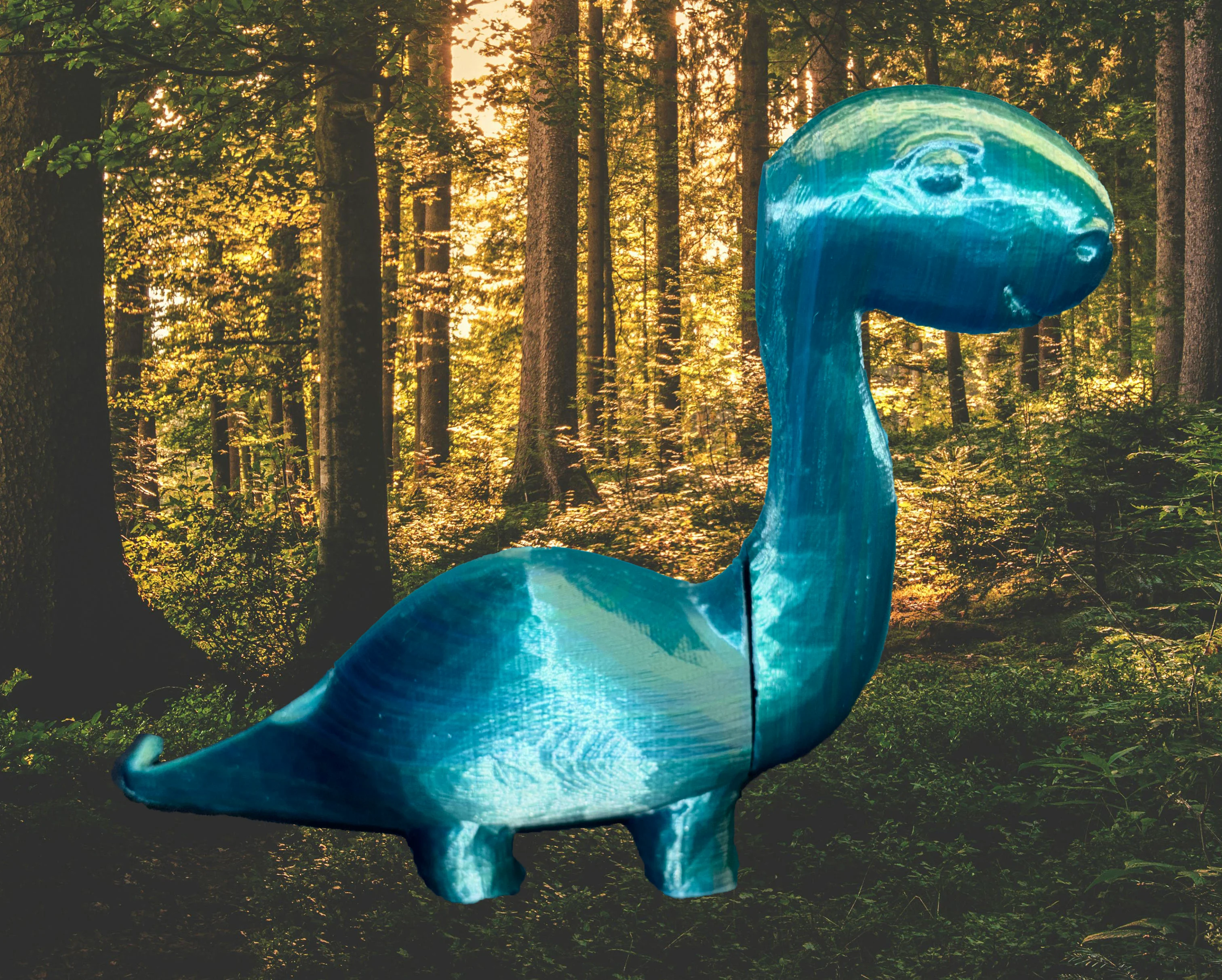 Long Neck Dinosaur Mini Bic Buddy