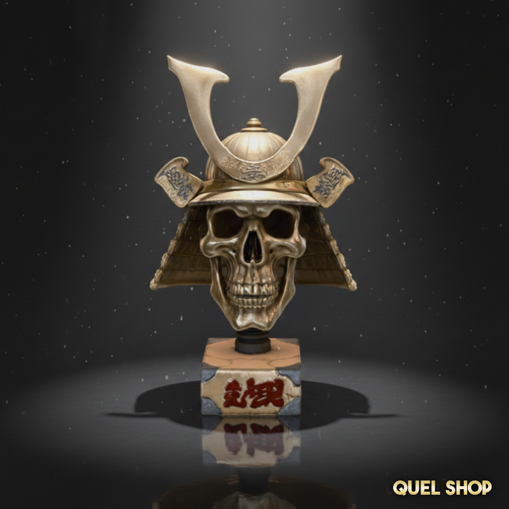 Gothic Samurai Skull Bust STL
