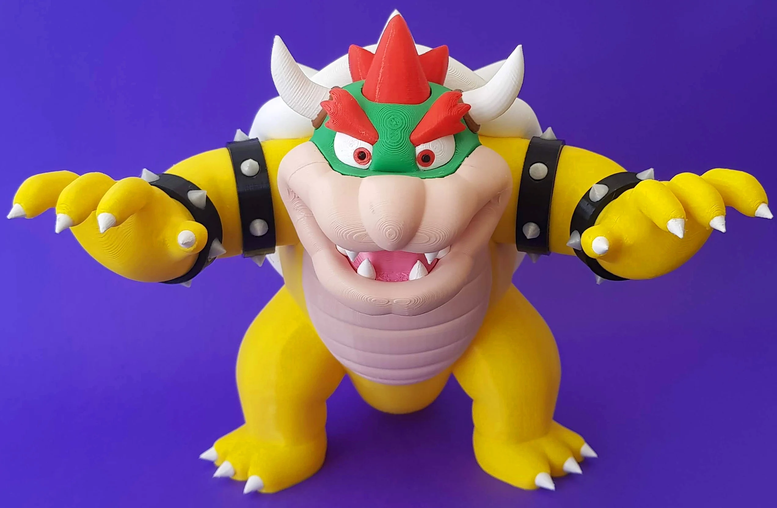 Bowser from Mario games - Multi-color