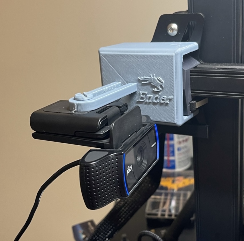 Ender 3 S1 Z-axis Camera Mount C920