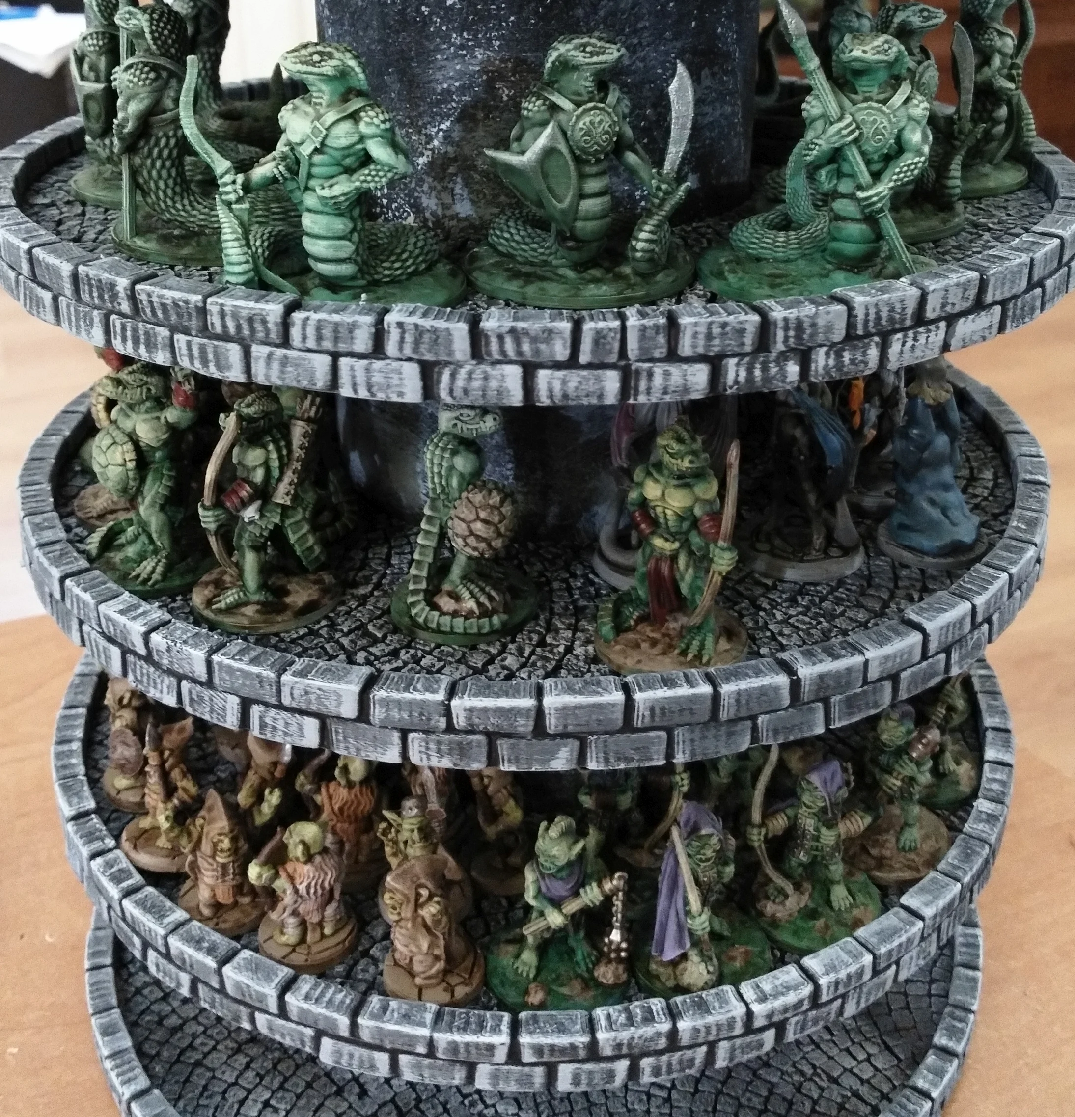 Miniature Display from Empty Spools