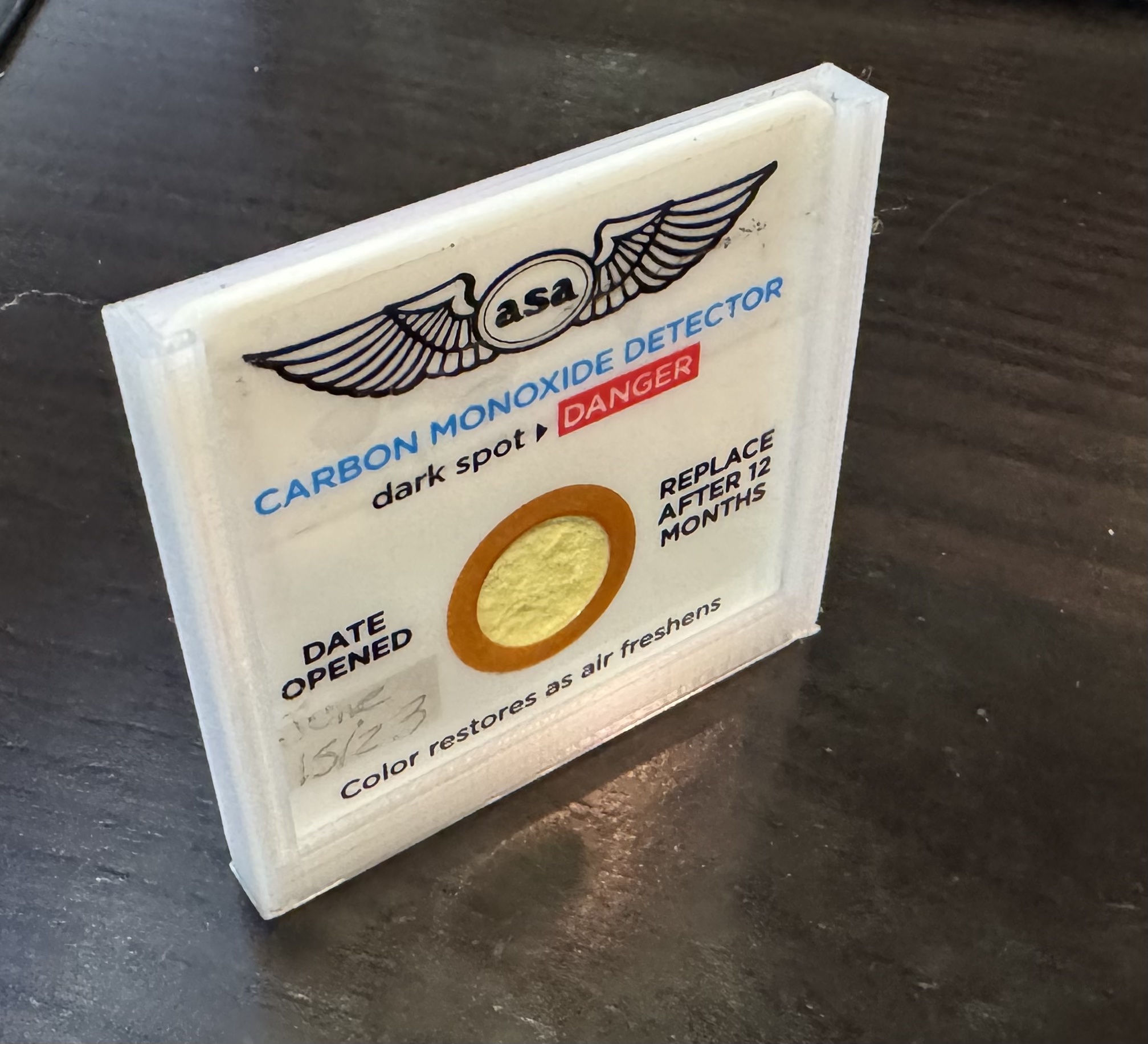 ASA Carbon Monoxide Detector Holder