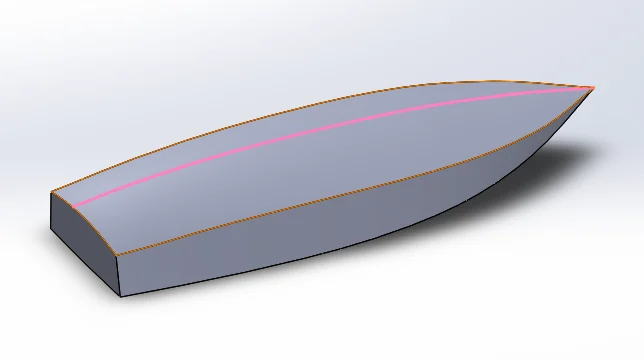 Scale Crackerbox Boat Hull